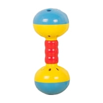 Twfbrm Baby Rattle Toys, BPA-Free Teething Sensory Toys with Rattles, Easy-Grasp Handheld Shaking Bell Shaker Toys Easy to Clean Infant Chew Toys Interactive Toddler Toys for 0-36 Months Babies