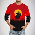 thumbnail image 2 of Men Fashion Tops Sexy Mens Blouses Casual Plus Size Mens T Shirts Graphic Animals Summer Clothes for Men Over 50 Shorts Beach Shirt Sunshine White, 2 of 5