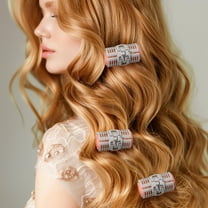 SOPOTUTU Hair Rollers 6 Pieces Multi-Size Soft Foam Curlers for Wavy Hair Styling and Setting Tools