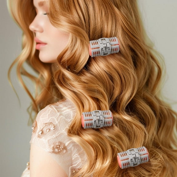 SOPOTUTU Hair Rollers 6 Pieces Multi-Size Soft Foam Curlers for Wavy Hair Styling and Setting Tools