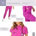thumbnail image 3 of Pijama Quirurgica Conjunto Antifluidos Corte Slim Cuello Mao, 3 of 8