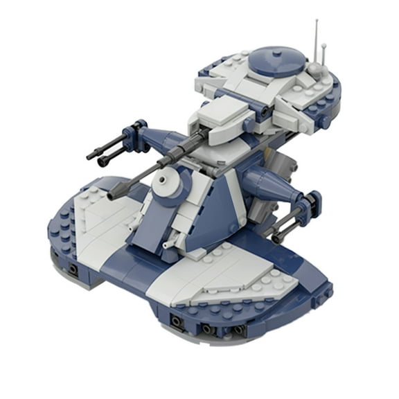 MOC-53017 Model Building Blocks Set for Armored Assault Tank AAT from 75283 Modification 358 Assembly Bricks Gift Toys