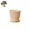 Beige, variant on Plastic Flower Pot with Scalloped Rim for Indoor and Outdoor Plants, Suitable for Succulents and Green Plants, Home Decor Planter