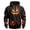 Ginger, variant on Leidass Halloween Hoodie for Men Funny Pumpkin Face Hooded Sweatshirts Scary Skull Long SLeeve Tops Holiday Costumes Black L