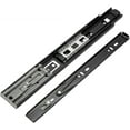 thumbnail image 5 of 250-500mm Push To Open Drawer Runners Heavy Duty 3-Fold Full Extension Drawer Runners Metal Ball Bearing Drawer Runner For Cabinet Width 45mm, 5 of 6