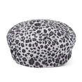 thumbnail image 4 of TAIAOJING Winter Beanie Hats for Men Women Plus Warm Visor Print Leopard Winter Beret Ladies Casual Velvet Baseball Caps, 4 of 4