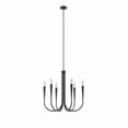 thumbnail image 1 of Penrose 6-Light Chandelier, Black, 1 of 10