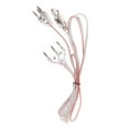 thumbnail image 1 of Dispositivos de cuerdas corporales multiusos para esgrima, cables para cabeza para sables, competición al aire libre Claro, 1 of 7
