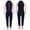 Pink, variant on iiniim Kids Unisex One Piece Rash Guard Swimwear Zipper Long Sleeve Bathing Suit Jumpsuit Surfing Pink 110/XL