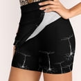 thumbnail image 5 of Pyramidal Cells On Black Women's skirt Sport Skort Skirt With Pocket Fashion Korean Style Skirt 4Xl Skirts Science Neuroscience, 5 of 7