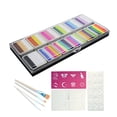 thumbnail image 1 of Kit de pintura facial para niños, Kit de pintura de maquillaje, accesorio fotográfico con paleta de pintura de 12 colores, puesta en escena para, 1 of 9