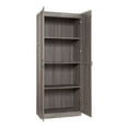 thumbnail image 4 of Manhattan Comfort Hopkins Armoire de Rangement Moderne 3.0 en Gris, 4 of 4