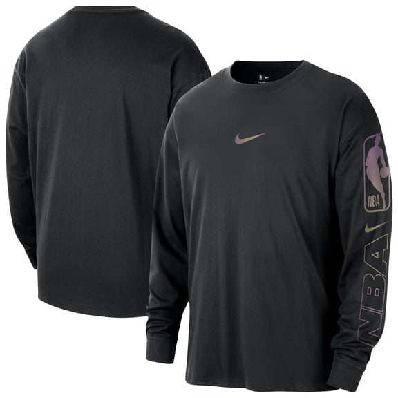 Men's Nike Black NBA Team 31 Max90 Long Sleeve T-Shirt