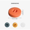 thumbnail image 3 of Ensemble de 4 Organiseurs de Câbles, Vides, Extensibles, Compacts et Polyvalents, pour Câbles Usb, Câbles de Charge et Petits Accessoires (4 Pcs Rondes), 3 of 5
