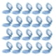 thumbnail image 5 of Herramienta antironquidos de silicona, 20 piezas Dispositivo antironquidos portátil Dispositivo antironquidos portátil Dispositivo antironquidos de silicona Salida de alta intensidad, 5 of 8