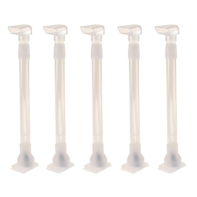 5x de de Acuario Tubo de Agua de Limpiador de Accesorio de Tubería de Elevación Sunnimix Tubo de elevación del tanque debajo de la grava