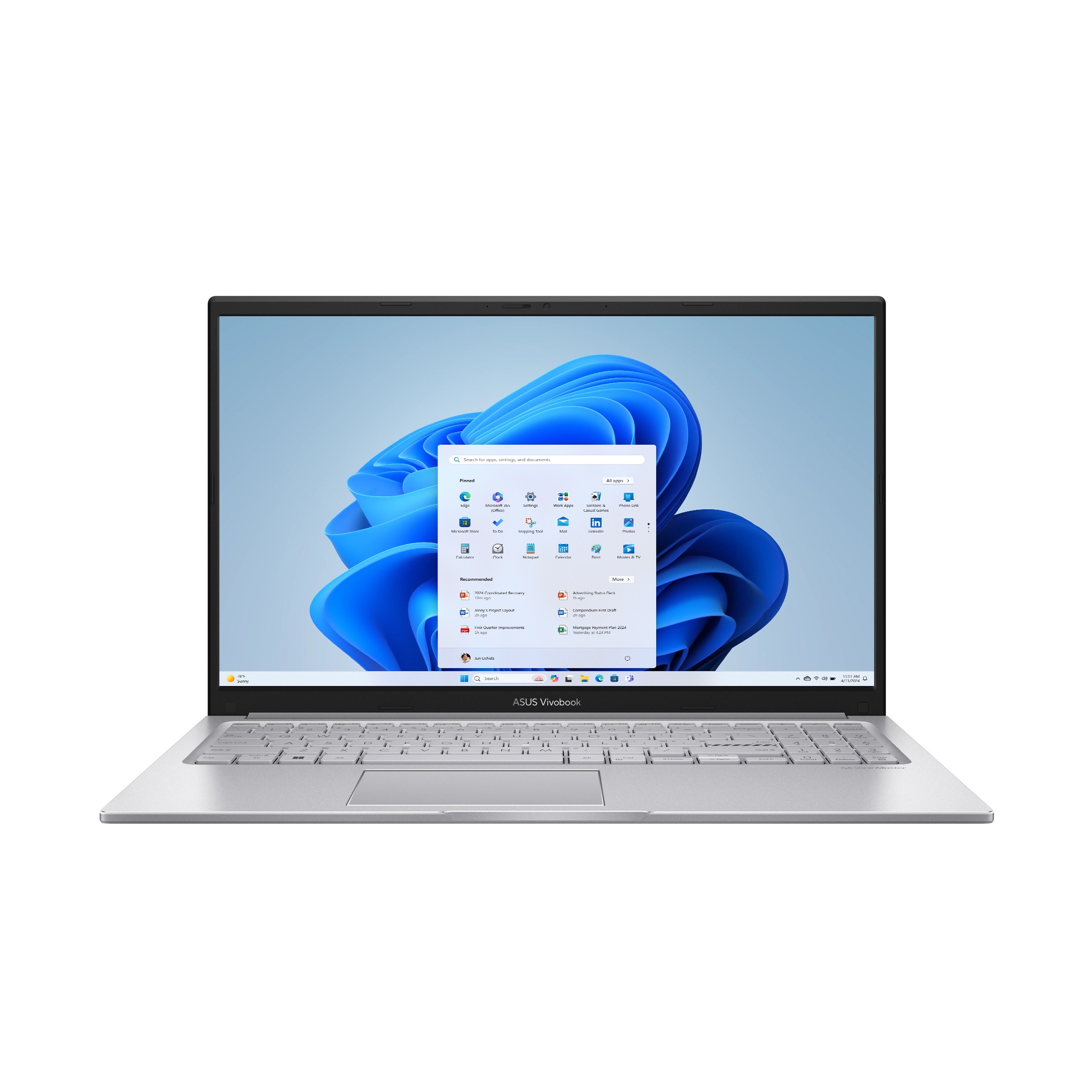 ASUS Vivobook 15.6β FHD IPS PC Laptop Intel Core 5 120U 16GB RAM, 512GB SSD, Silver
