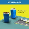 thumbnail image 5 of PINNACLE Portable Cooler Box with Cup Holder and Carry Handle 20L Nile Blue, 5 of 9