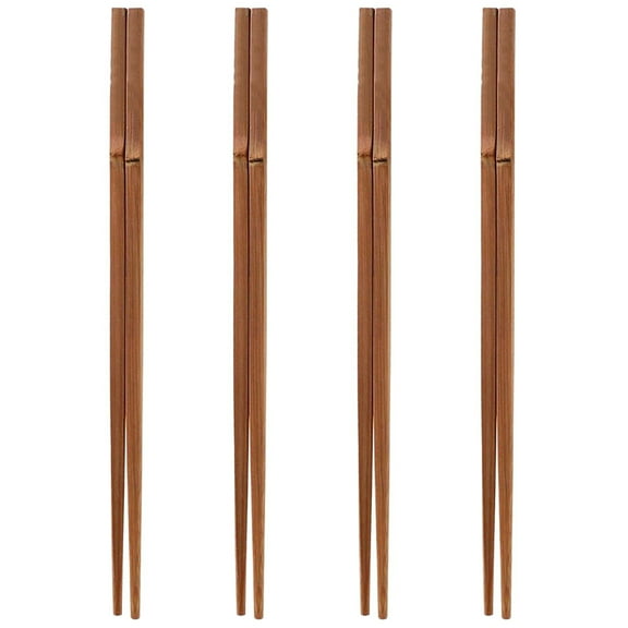 4Pcs Extra Long Cooking Chopsticks for Frying Hot Pot and Noodles