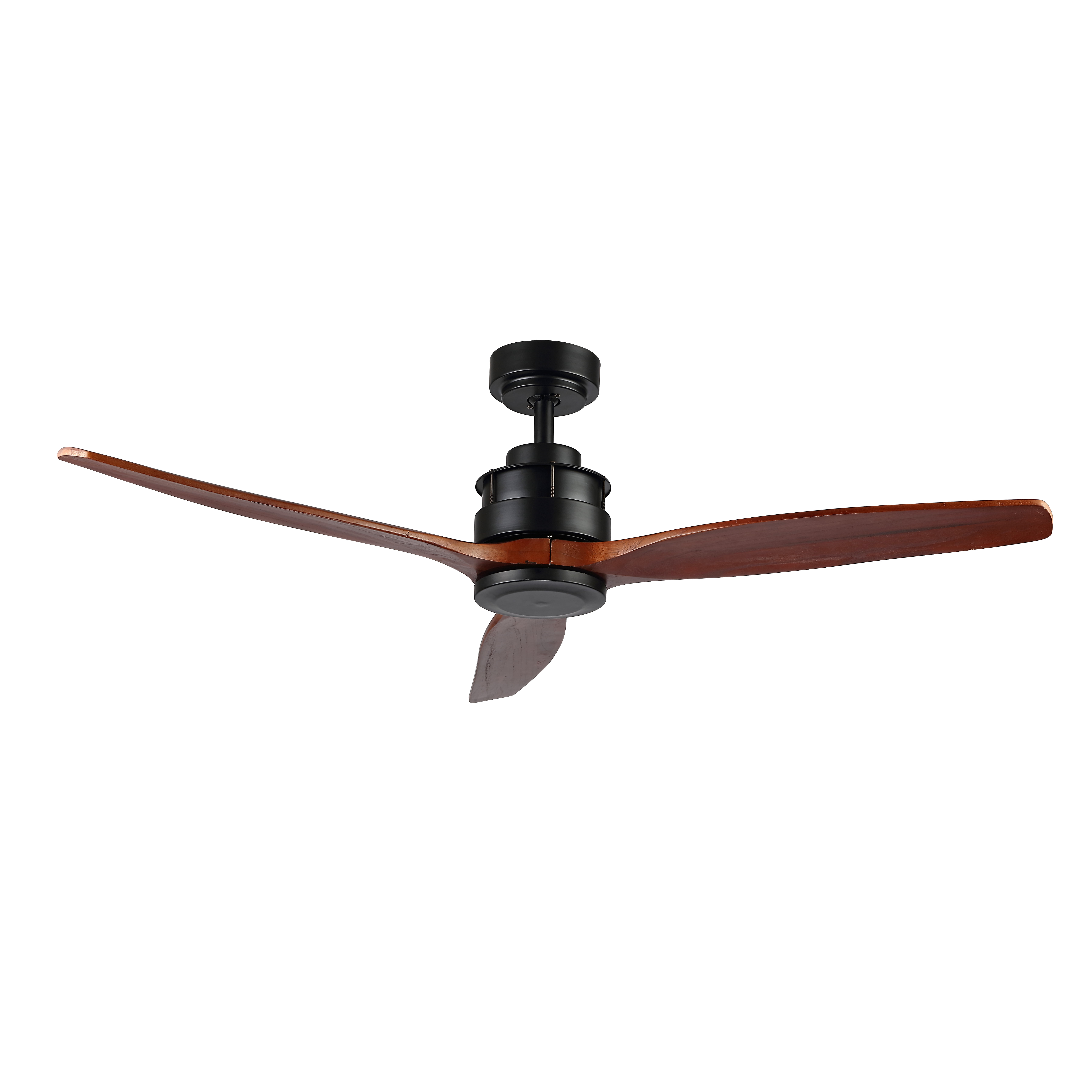 Safavieh Farla 52" Black Contemporary Ceiling Fan with Remote Control
