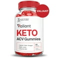 thumbnail image 2 of (5 Pack) Valiant Keto ACV Gummies 1000MG Dietary Supplement 300 Gummys, 2 of 6