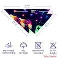 thumbnail image 2 of Game Controller Pack of 2 Translucent Light and Breathable Chiffon Yarn Pet Scarves - 40.6x40.6x58/16x16x22.8in, 53.3x53.3x76.2/ 20.9x20.9x30 in, 2 of 5