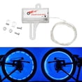 thumbnail image 4 of 20LED bicicleta bicicleta ciclismo rueda radios alambre LED Flash luz lámpara Auto abrir y cerrar Azul automático kusrkot luces de rueda de bicicleta, 4 of 8