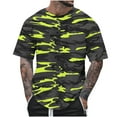 thumbnail image 2 of cllios Big and Tall Shirts Mens Camo Graphic Tees Baggy Short Sleeve Crewneck Pullover Tops Summer Shirts for Men, 2 of 5