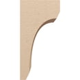 thumbnail image 3 of 12"W x 12"D x 24"H Wide Legacy Rough Cedar Woodgrain TimberThane Corbel, Primed Tan, 3 of 6