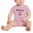 thumbnail image 2 of My Big Sister Is A English Springer Spaniel Dog Cute Baby Bodysuit Unisex, 2 of 5