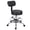 Black, variant on Porfeet Drafting Stool with Backrest, Height Adjustable Office Desk Chair, Faux Leather Swivel Round Rolling Stool with Adjustable Foot Rest for Office Spa Studio Lab Counter Salon Home Use,Black