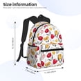 thumbnail image 3 of Rocae Tulips Flowers for Lightweight Casual Backpack Travel Hiking Backpack Carry On Laptop Backpack, 3 of 6