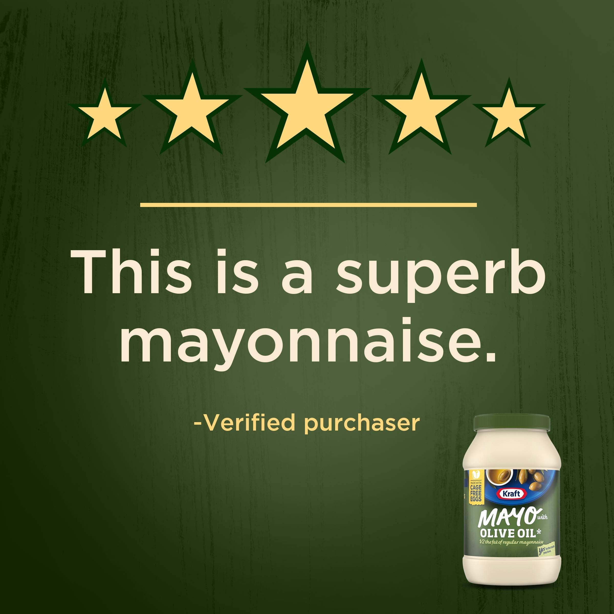 Kraft Mayo with Olive Oil, 30 oz (Pack of 32)