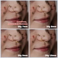 thumbnail image 3 of 3pcs Nose Rings Hoops - 316L Surgical Steel Double Hoop Nose Rings 14G/16G/18G/20G Hinged CZ Piercing Jewelry Septum Clicker Rings Cartilage Earring Helix Rook Tragus Daith 7mm/8mm/9mm/10mm, 3 of 10
