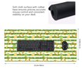 thumbnail image 3 of Disketp Watercolor St Patrick Day Gaming Mouse Mat Long Extended Mouse Pad Desk Mat Non-Slip Rubber Mice Pads Stitched Edges(315.5 x 16 x 0.12 Inches), 3 of 8