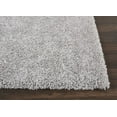 thumbnail image 4 of Nourison Malibu Shag Solid Shag Silver Grey 2'6" x 4' Area Rug, (3' x 4'), 4 of 8