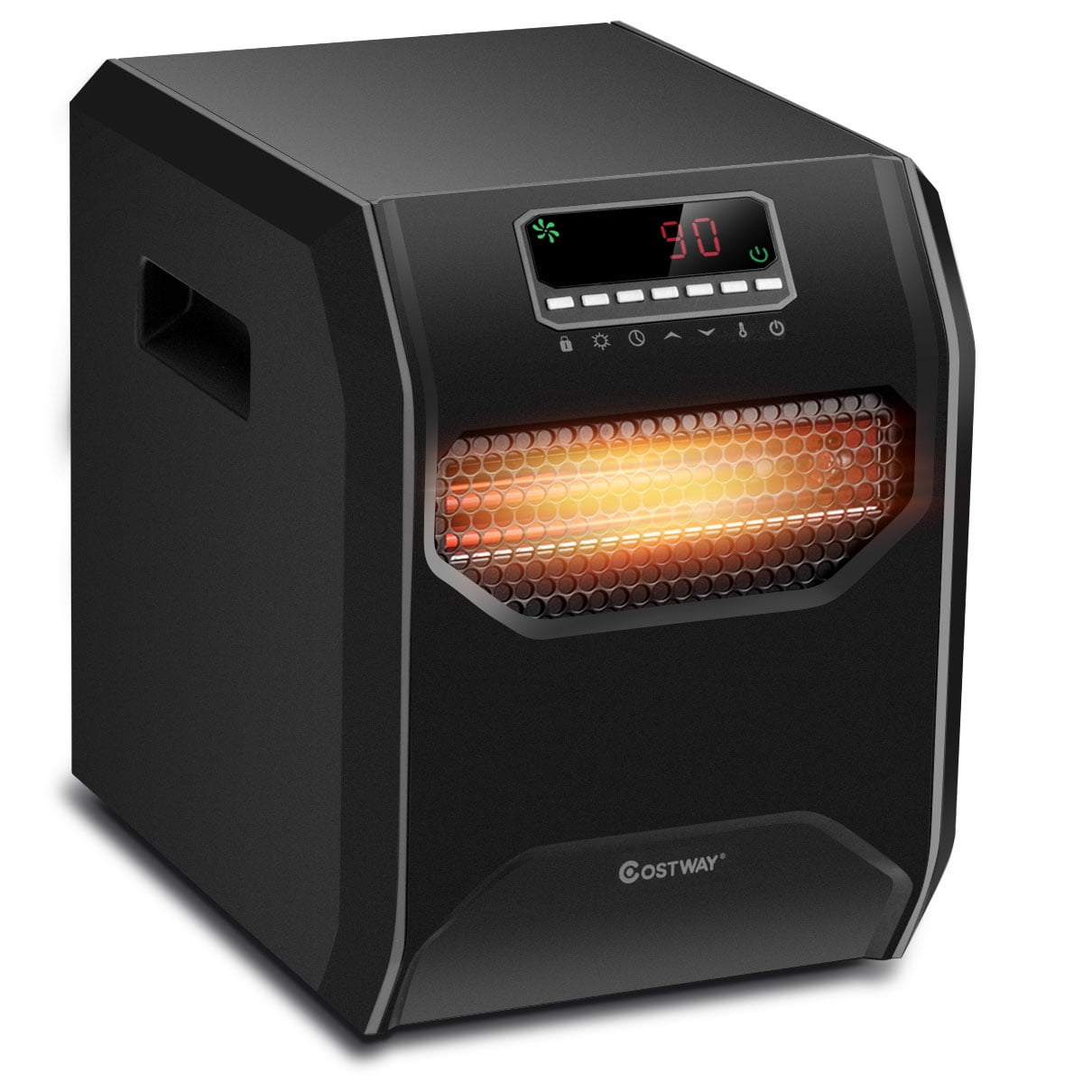 Topbuy 1500W Electric Space Heater Room Heating Machine w/ LED Display