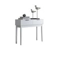 thumbnail image 2 of Room Designs Console Table White Modern Rectangle, 2 of 8