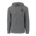 thumbnail image 2 of Men's Cutter & Buck Gray LAFC Roam Eco Half-Zip Recycled Pullover Hoodie, 2 of 3