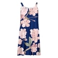 thumbnail image 4 of EGNMCR Robes de Fête pour Femmes Mode Femmes Été Sans Manches Décontractée Imprimée Dos Nu Robe Mini, 4 of 5