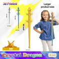 thumbnail image 3 of Dragon Toy HyBais HyBais, 30 cm, con diseño de dragón de cristal impreso en 3D, 3 of 8