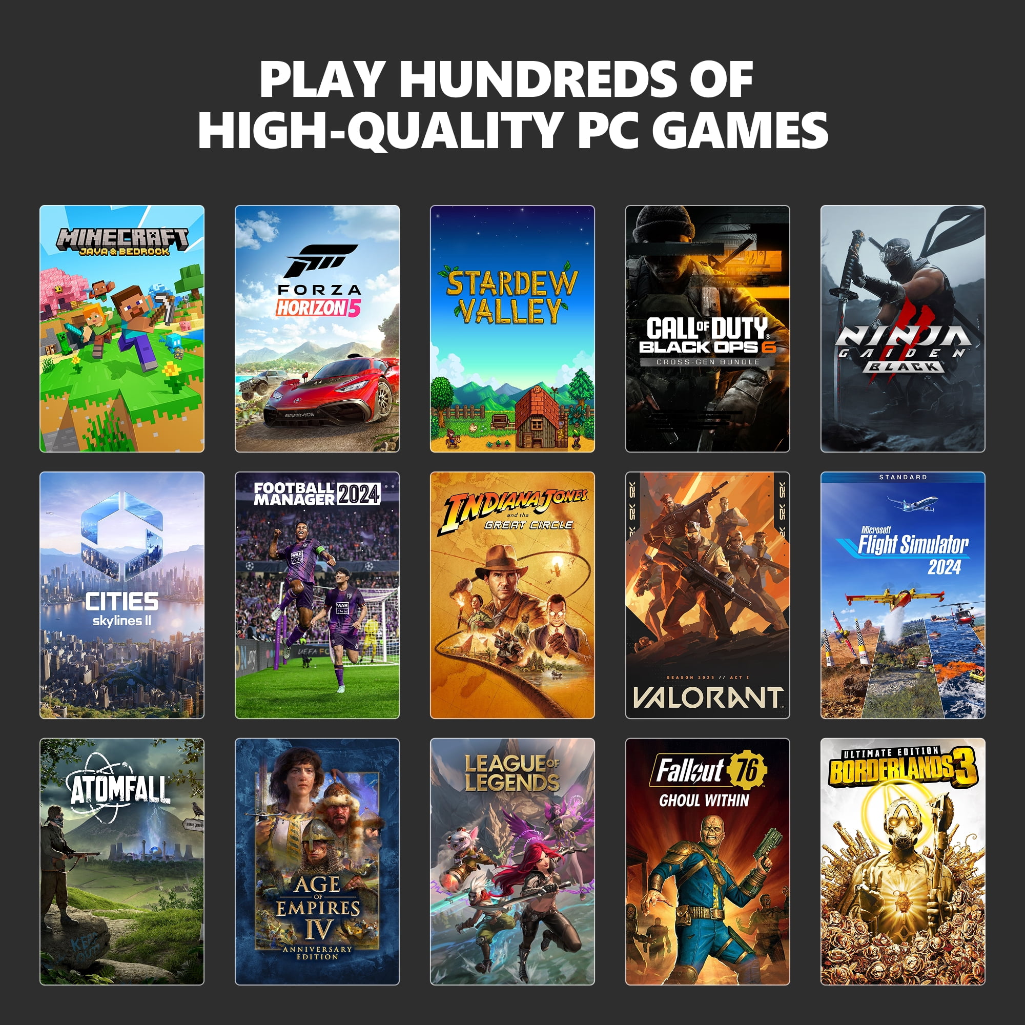 Xbox PC Game Pass 3 Months Gift Card [Physical]