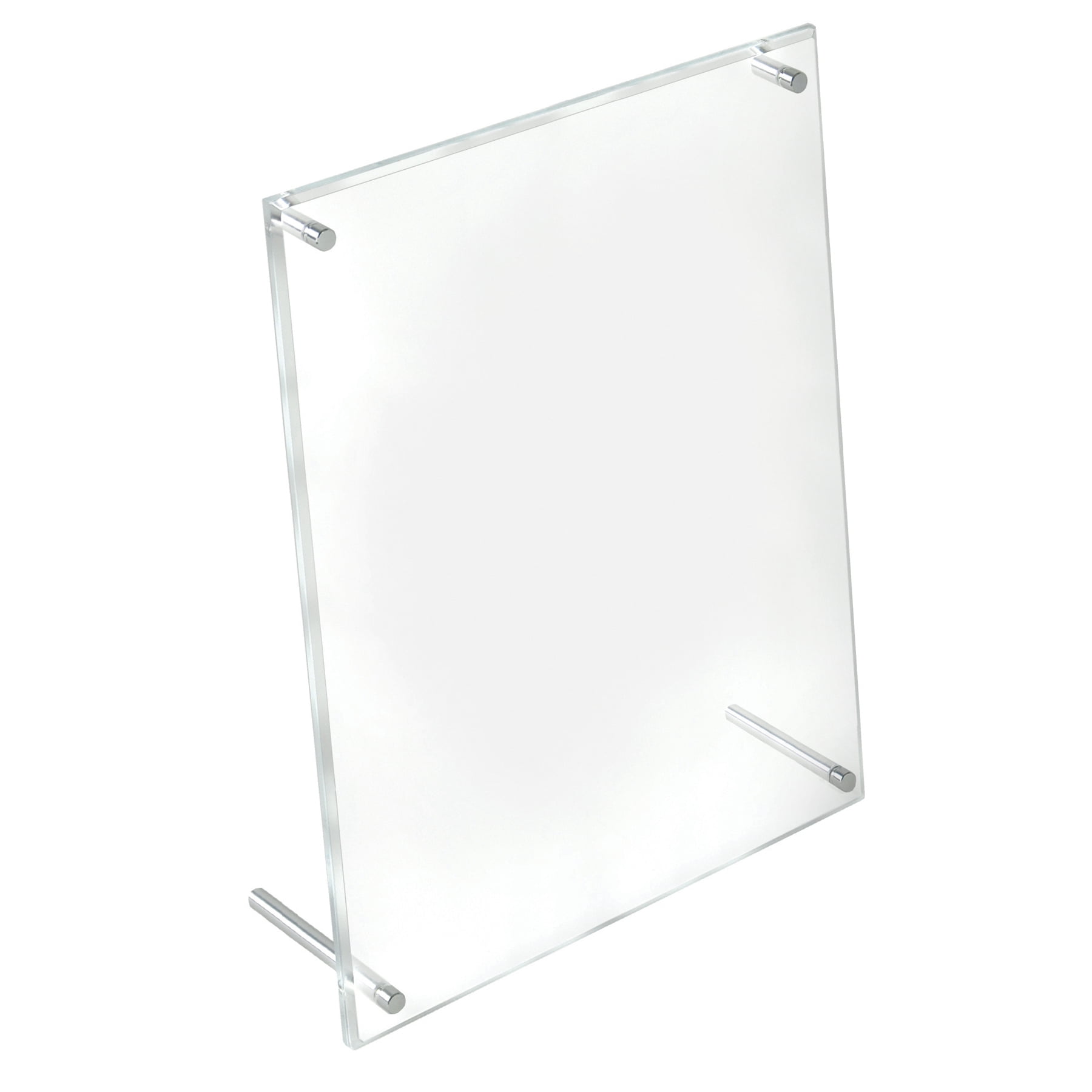 Azar Displays 252952 Beveled Edge LFrame Acrylic Sign Holder 8.5"W X