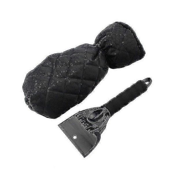 Ice Scraper Mitten For Windscreen, Snow Removal With Antifreeze Glove Will Scrape Pesky Frost And Ice From Windscreens With Ease, Snow Squeegee Ultra-