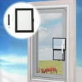 thumbnail image 1 of Mosquitera para puerta y , fácil de instalar, transpirable, para el hogar, malla pequeña con herramienta de montaje para hotel, oficina y sala Estilo A, 1 of 8