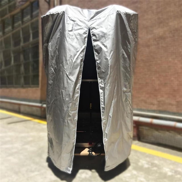 Cinta de Plegable Cubierta de Inicio Ejecución de Máquinas, Cinta de Impermeable Cortina Del Almacenaje de cubierta de Cubi Pta_117x97x168cm DYNWAVEMX Cubierta de cinta de correr