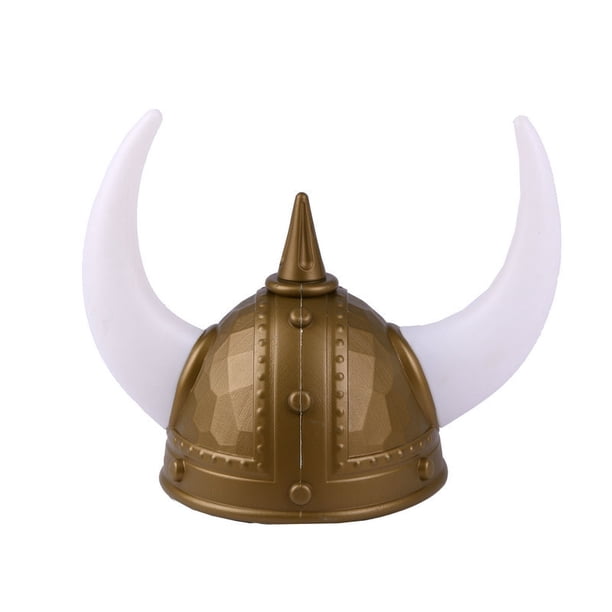 Sombrero vikingo con cuerno de pirata para cosplay, fiesta, gorra