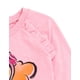 thumbnail image 5 of Vestido Paw Patrol Skye para niñas pequeñas, de felpa francesa, rosa, 7-8, 5 of 6