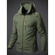 thumbnail image 3 of Chaquetas tácticas MODA HOMBRE Trajes deportivos de invierno impermeables Jakets Down Light Abrigo para hombre Parkas Ligero Acolchado Pesado para hombre, 3 of 5