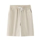 thumbnail image 2 of pstuiky Pantalones cortos para hombre, Pantalones cortos transpirables de color liso para hombre, informales, para vacaciones, con bolsillos Pantalones cortos de entrenamiento, 2 of 9